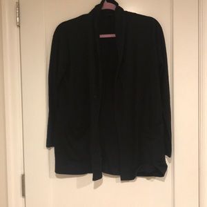 Black cardigan